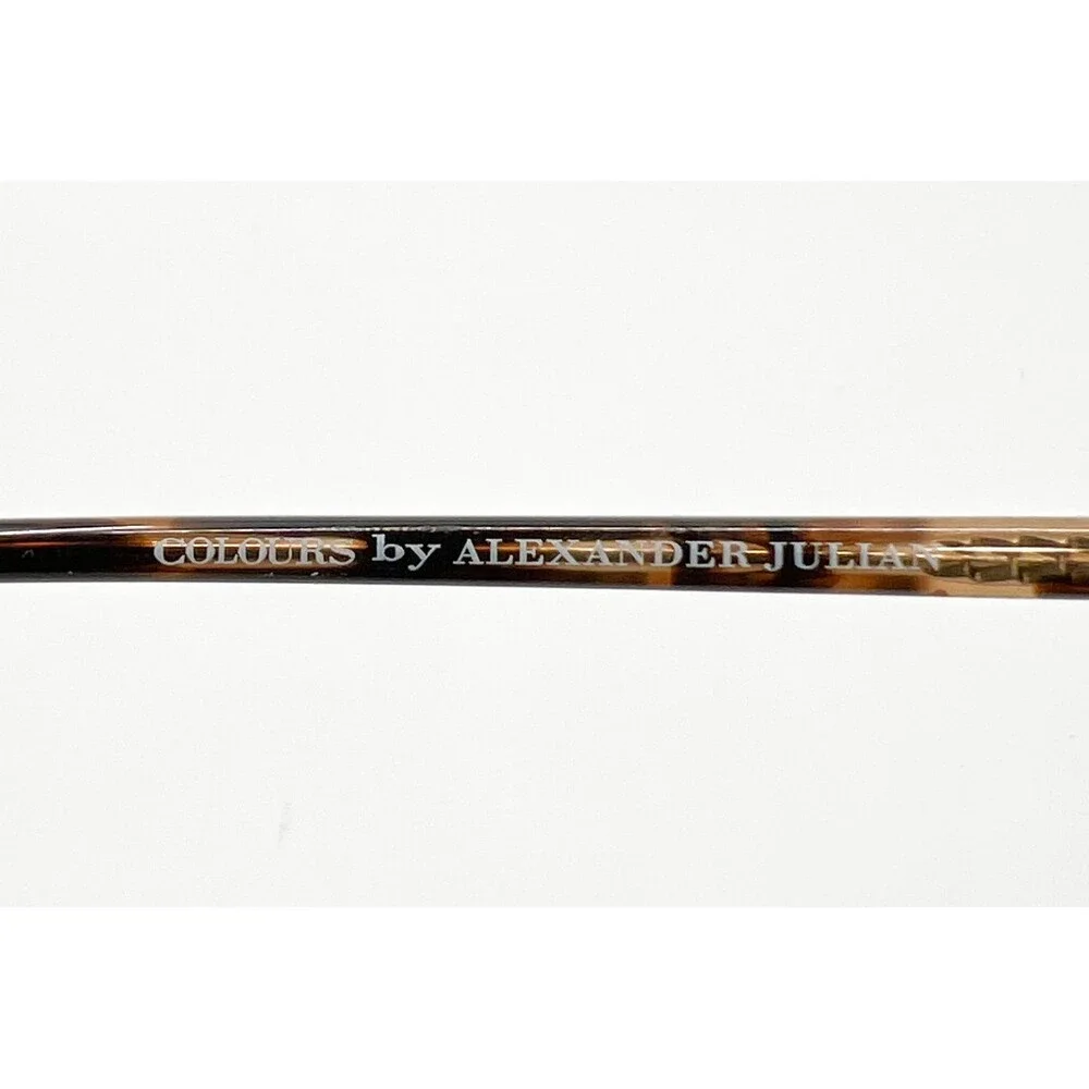 Colours by Alexander Julian Eyeglasses Mens Gold Tortoise 51-18-140